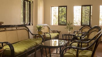 Sala de estar en el lobby