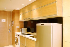 Executive-Suite, 1 Schlafzimmer | Eigene Kochnische