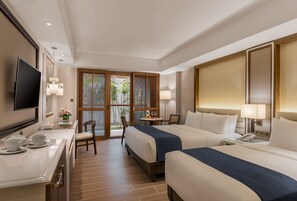 디럭스룸 | 객실 내 금고, 책상, 노트북 작업 공간, 유아용 침대