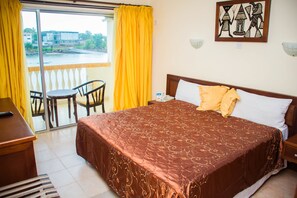 1 habitación y ropa de cama de alta calidad