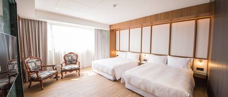 1 Schlafzimmer, hochwertige Bettwaren, Pillowtop-Betten