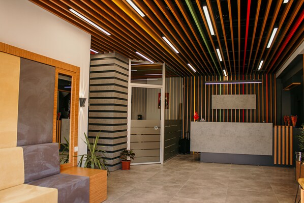 Entrée de l’hébergement