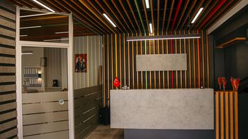 Zona de estar del vestíbulo