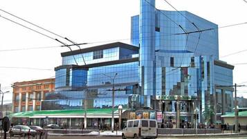 Majoituspaikan julkisivu