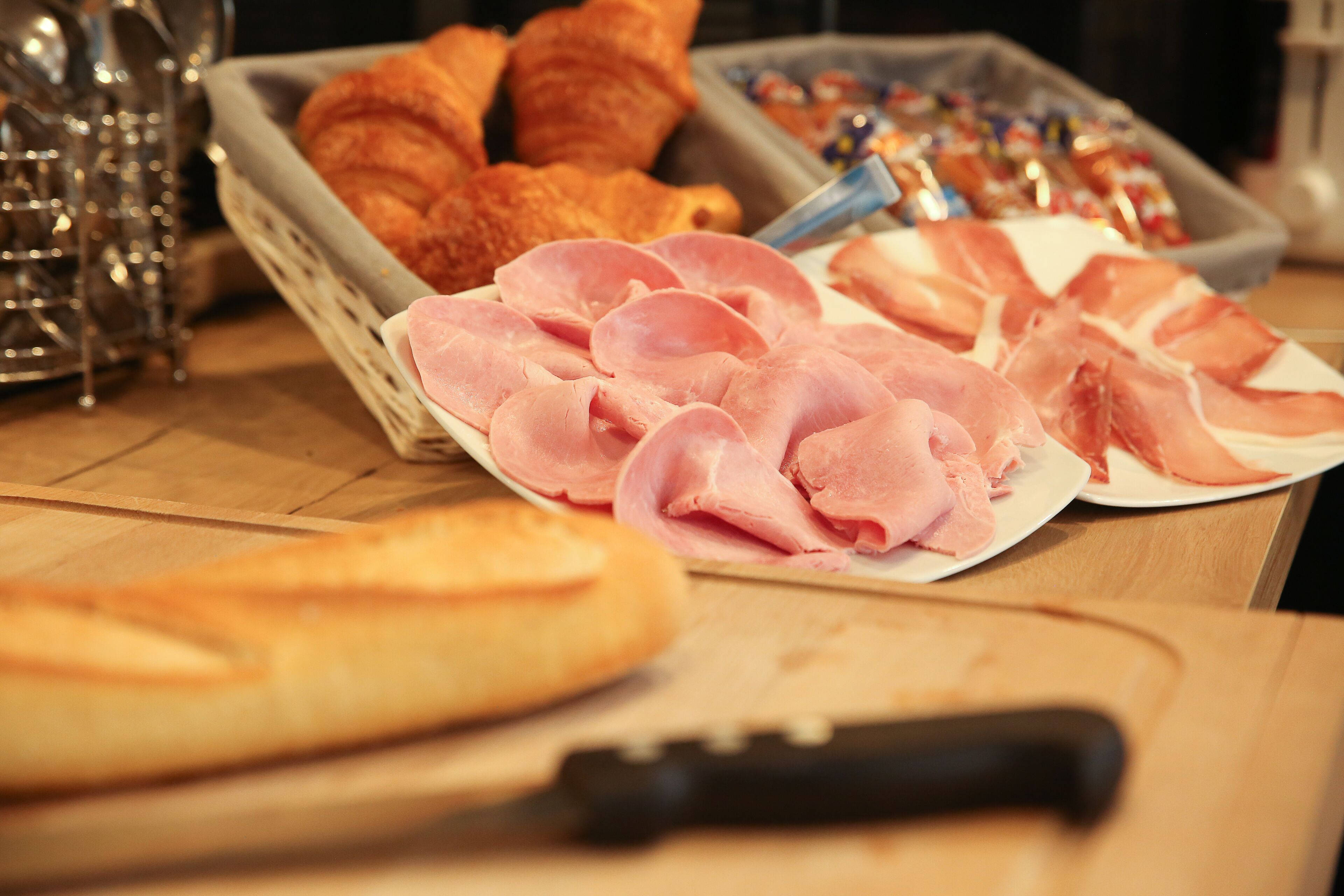 daily buffet breakfast (eur 9.80 per person)