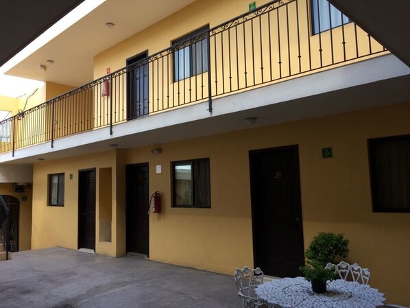 Façade de l’hébergement