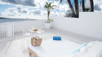 Apartment, 1 Schlafzimmer, Terrasse, StrandnÀhe | Terrasse/Patio