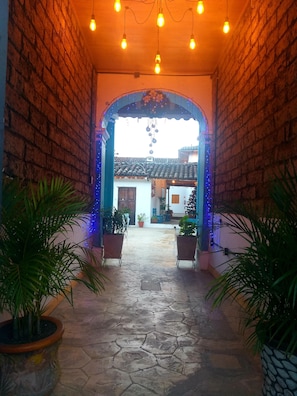 Façade de l’hébergement