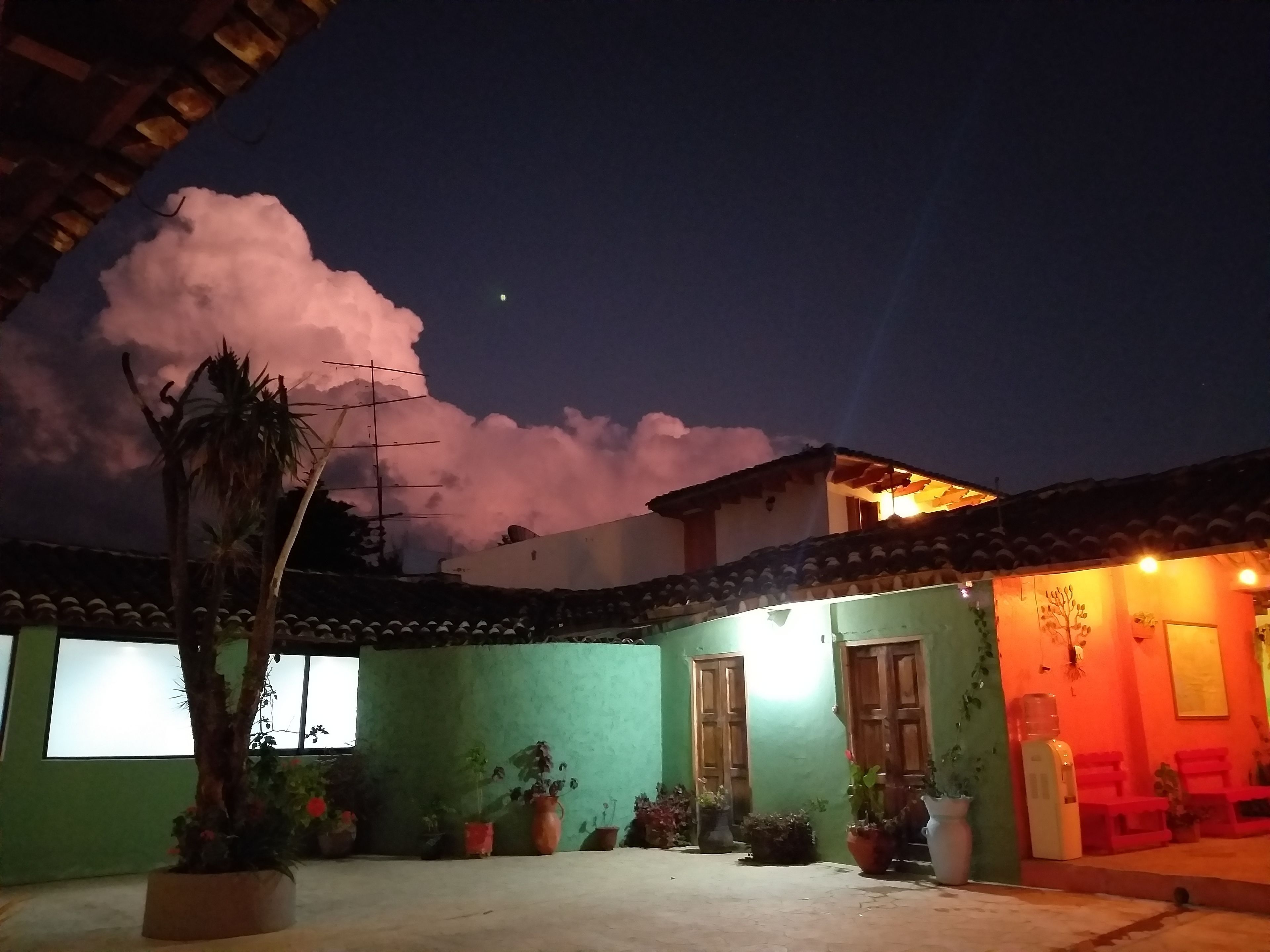 front of property – evening/night