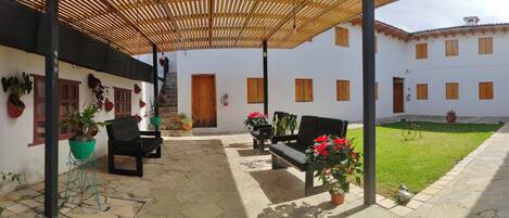 Fassade der Unterkunft