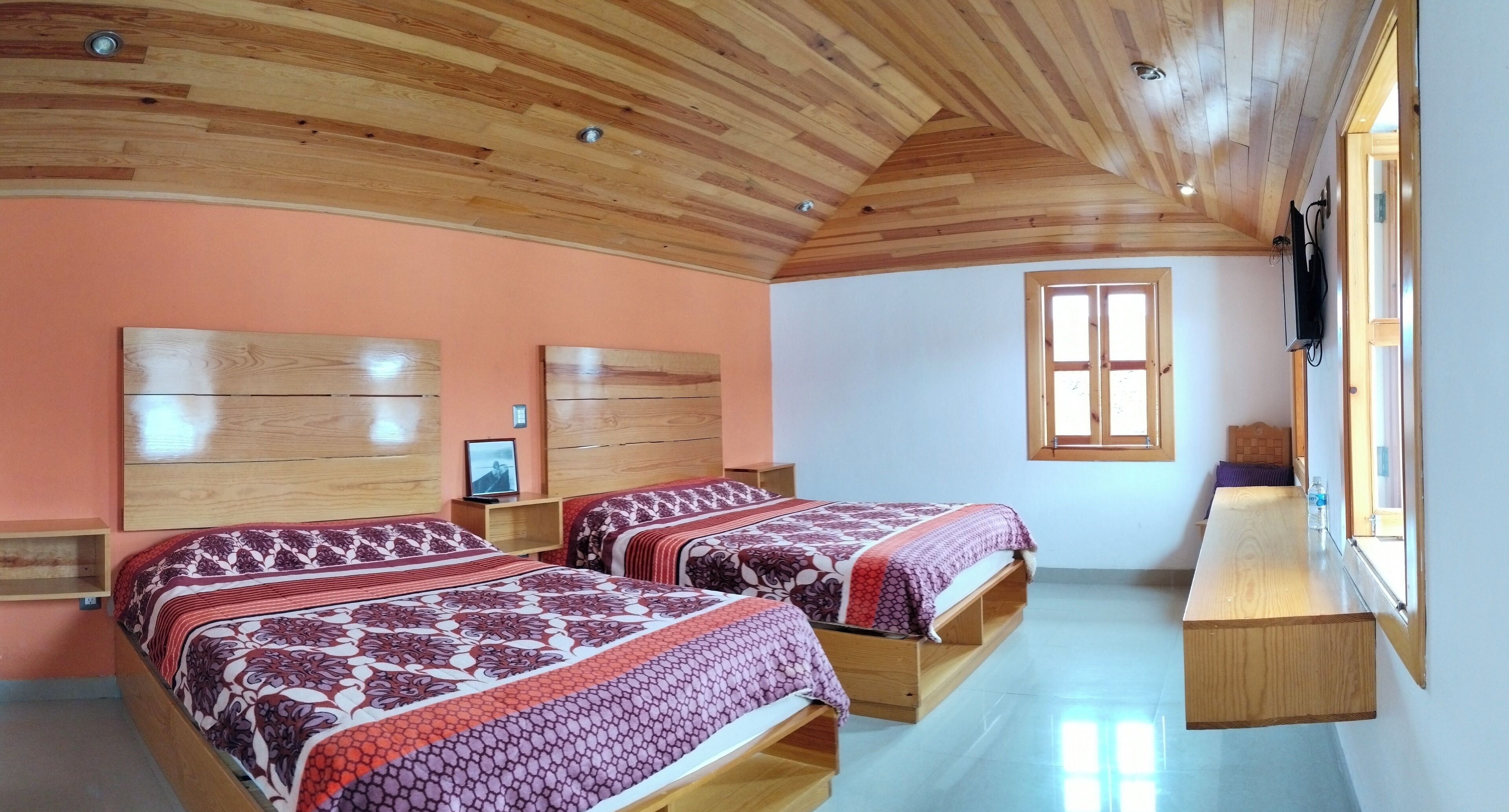 double room, 2 double beds | 1 bedroom, iron/ironing board, free wifi, bed sheets