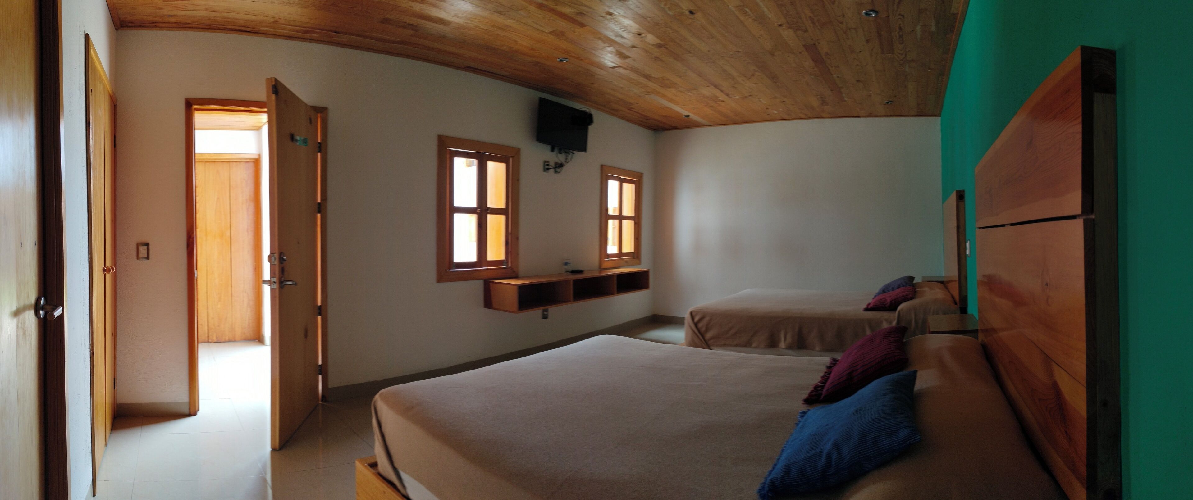 double room, 2 double beds | 1 bedroom, iron/ironing board, free wifi, bed sheets