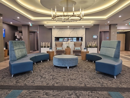 Lobby sitting area. Vittoria Hotel and Suites
