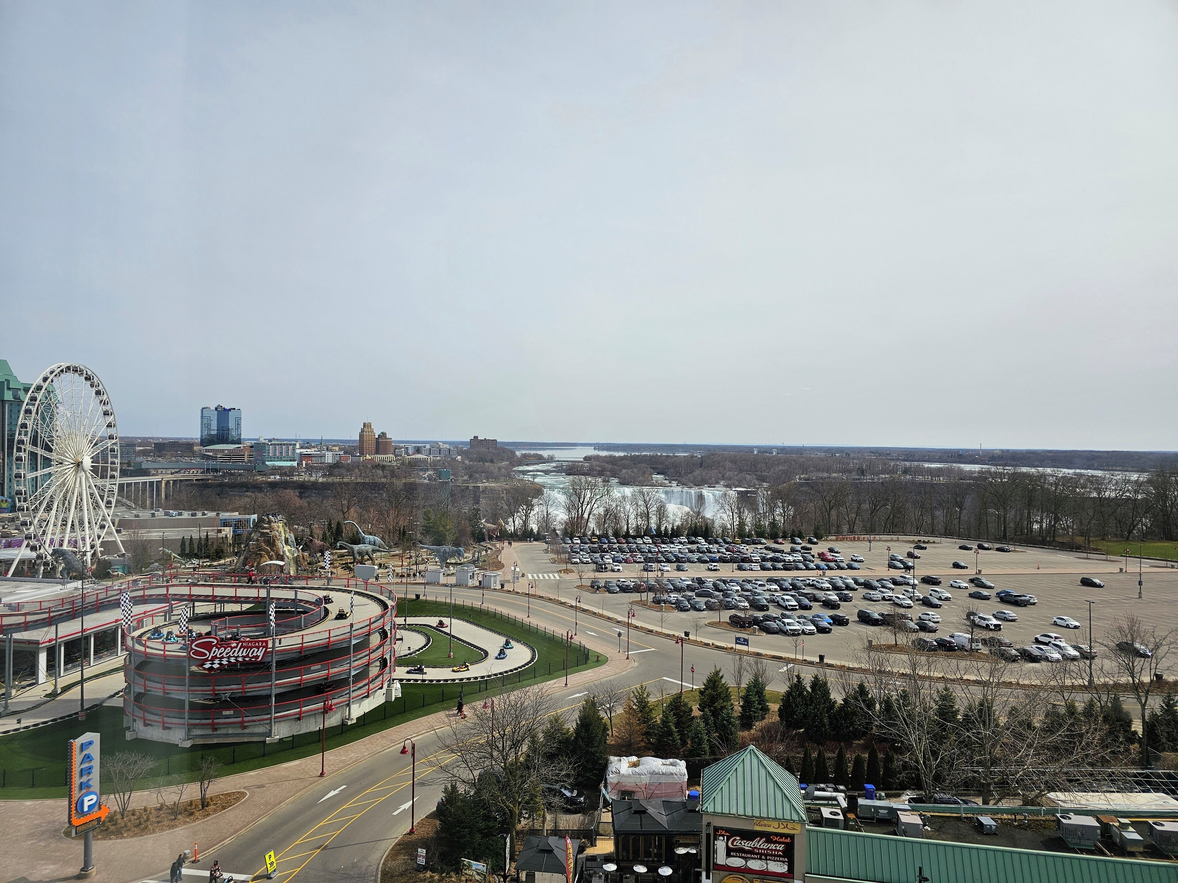 riverview jr suite, 2 queen beds & sofa bed | view from room