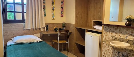 Ropa de cama hipoalergénica y minibar