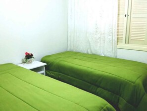 2 habitaciones, wifi gratis y ropa de cama 