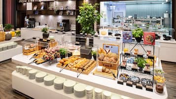 Daily buffet breakfast (EUR 26 per person)