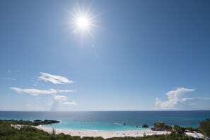 Tæt på stranden, badehåndklæder