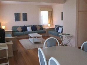 Cottage, 3 Bedrooms | Living area | LCD TV, DVD player
