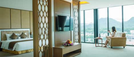 1 habitación, minibar, caja de seguridad en la habitación y escritorio