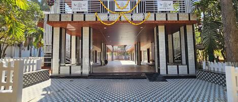 Fassade der Unterkunft