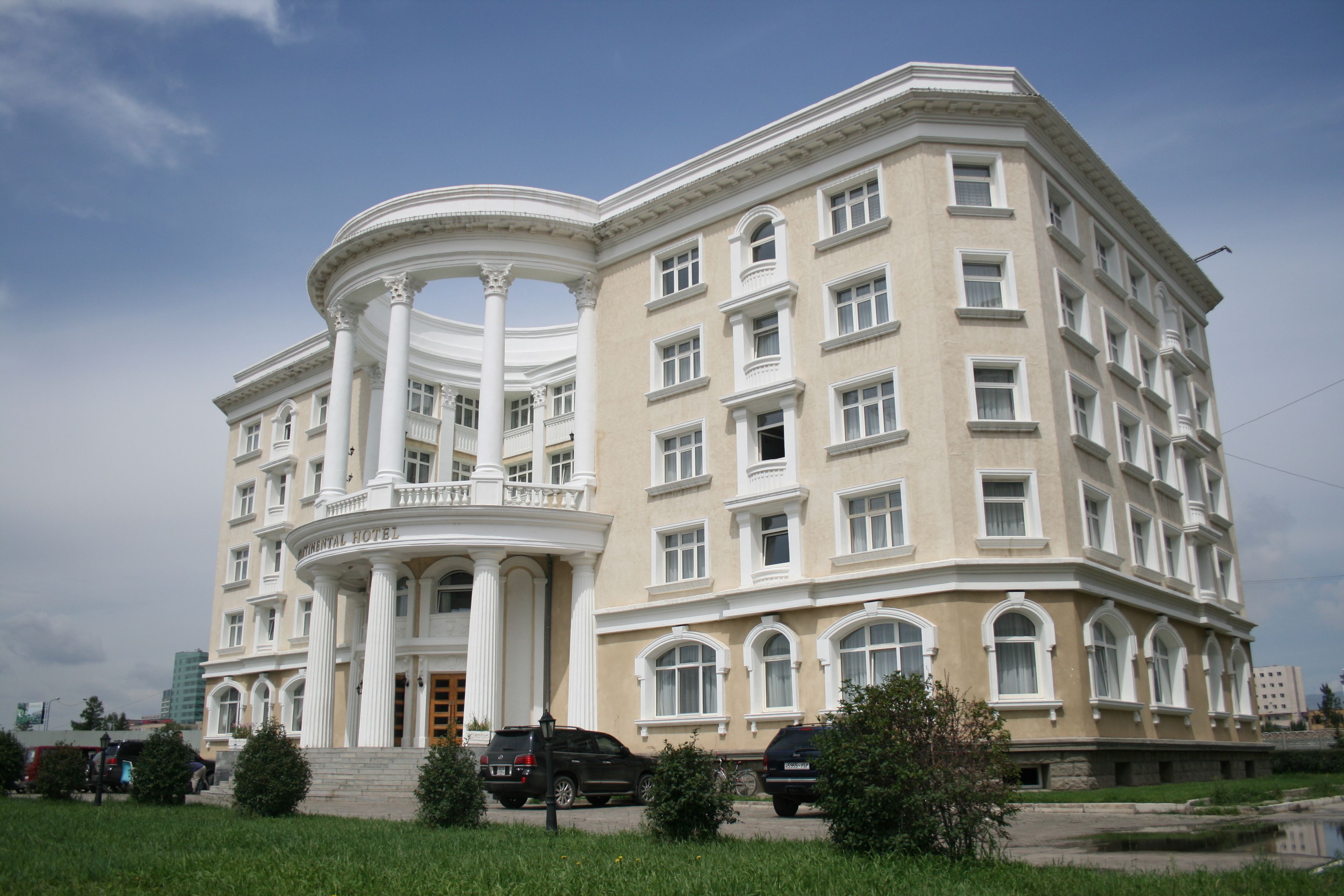 Voorkant van accommodatie