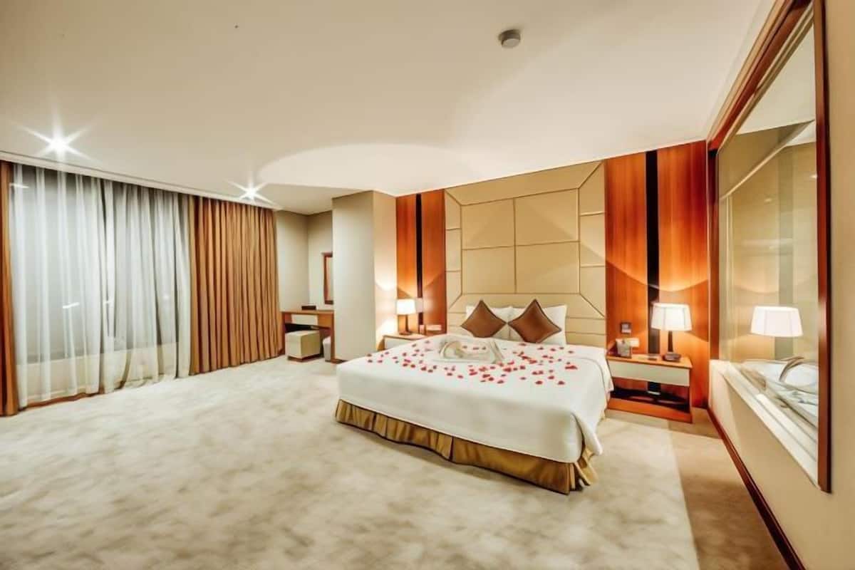 1 habitación, minibar, caja de seguridad en la habitación y escritorio
