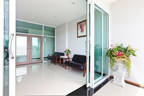 Zona de estar del vestíbulo