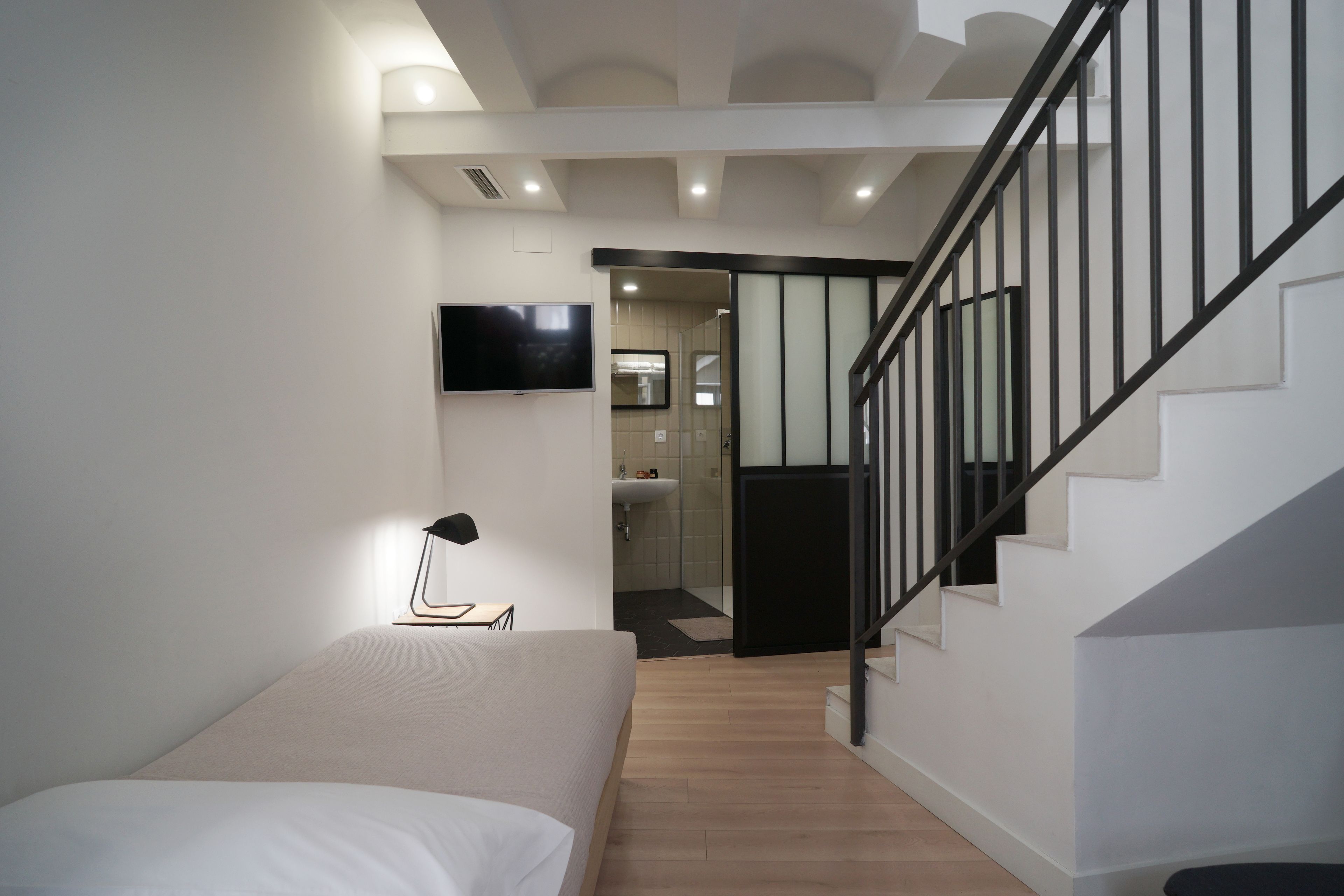 family duplex, multiple beds | 1 bedroom, premium bedding, down duvets, select comfort beds