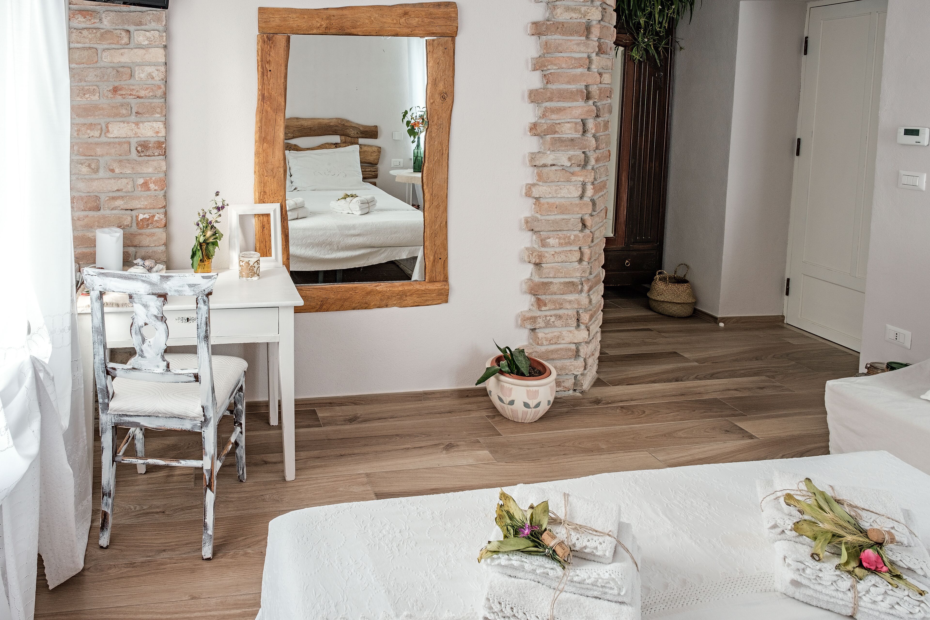 Chambre Double Deluxe, 1 chambre, côté jardin