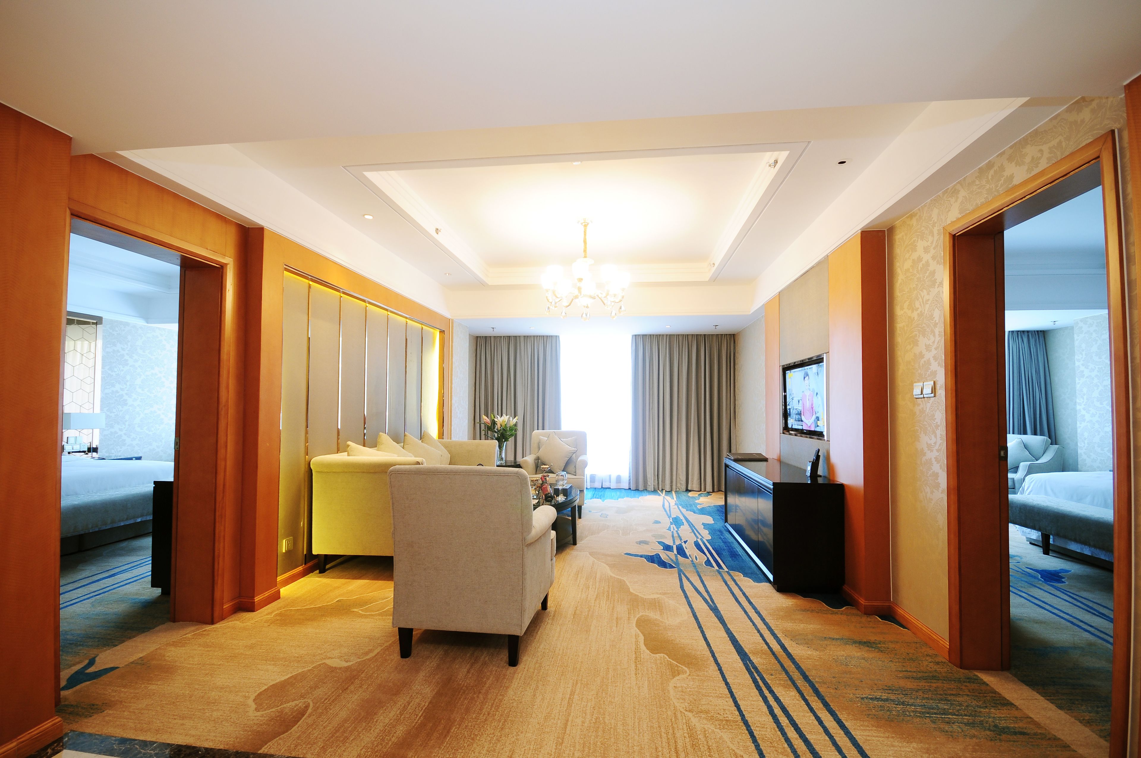 executive suite | living area | tv