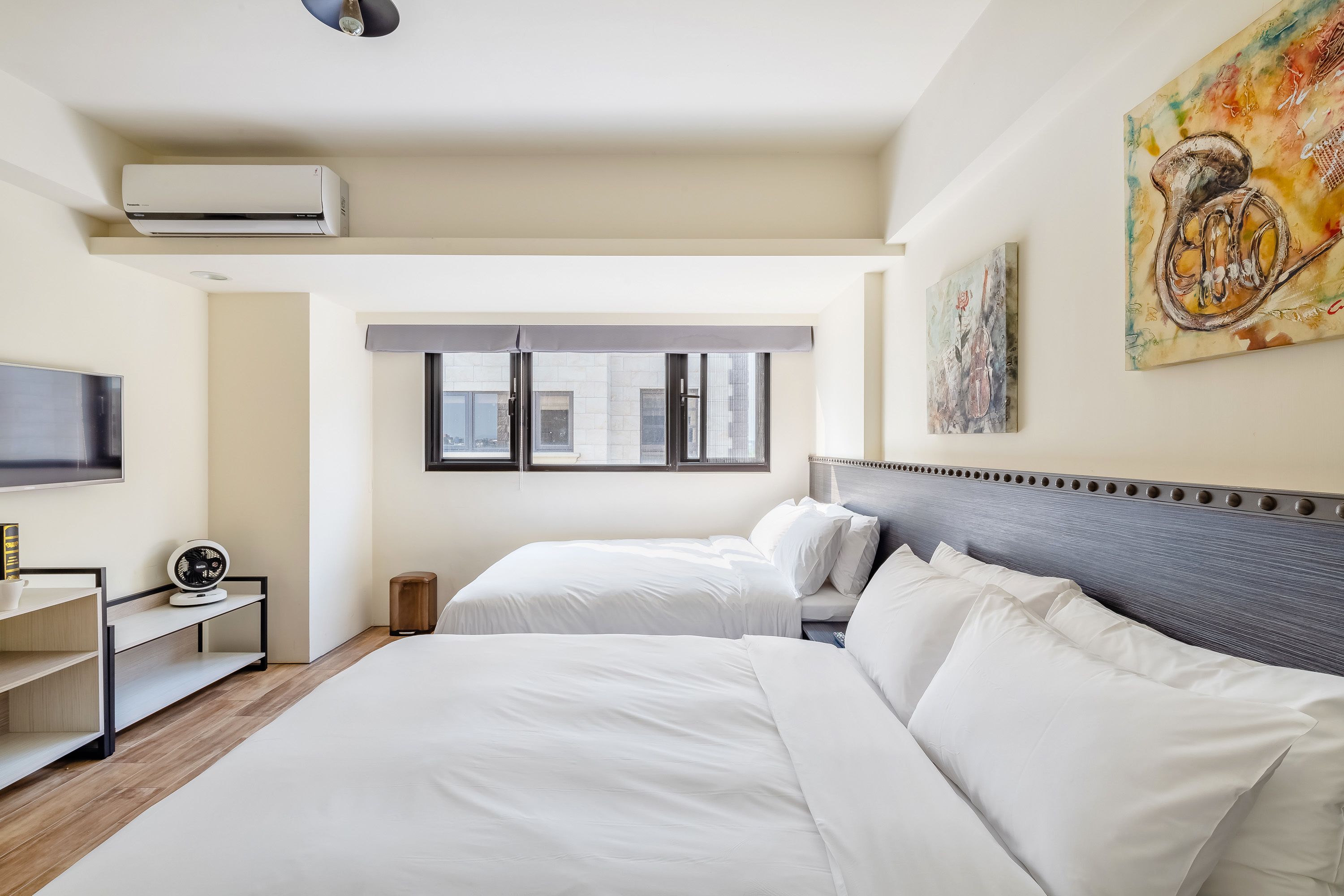 遮光布/窗簾、隔音、免費無線上網、床單