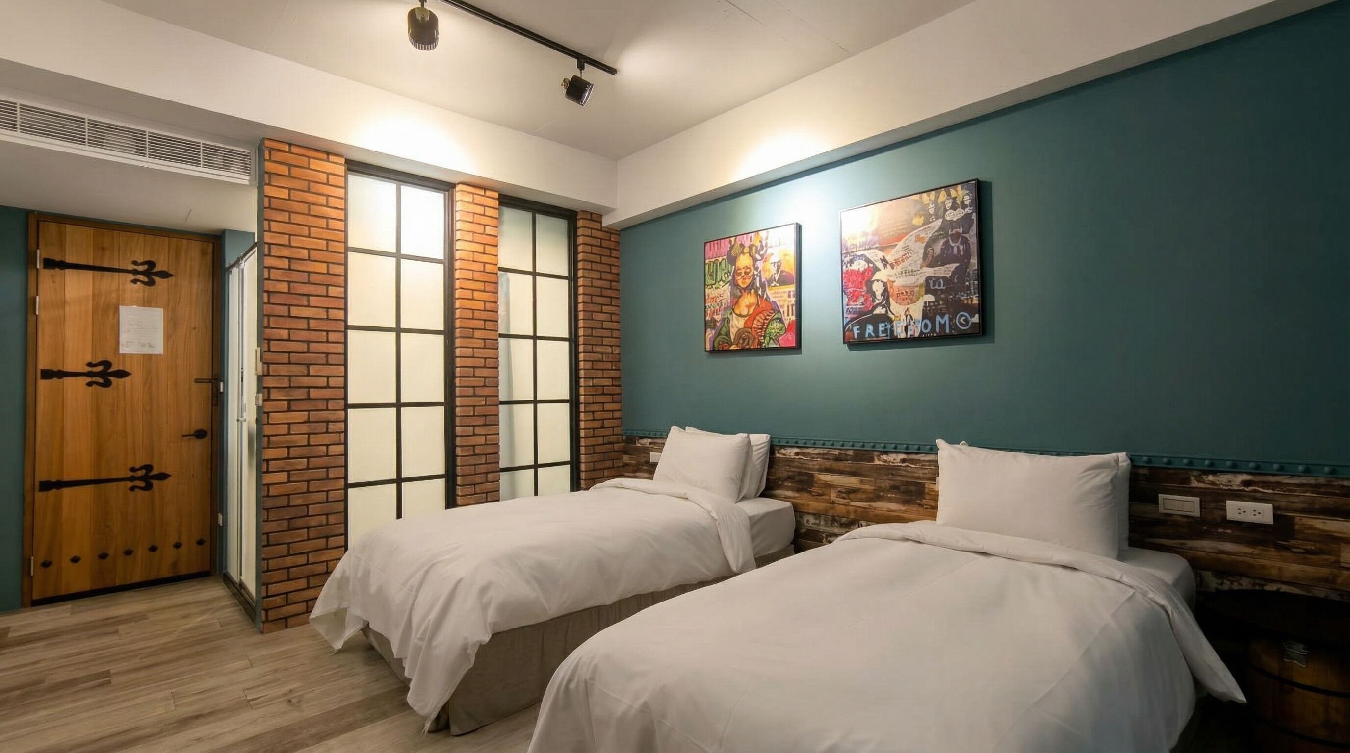 Garden View Double Room | Blackout drapes, soundproofing, free WiFi, bed sheets