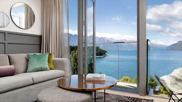 Premium bedding, down duvets, memory-foam beds, minibar