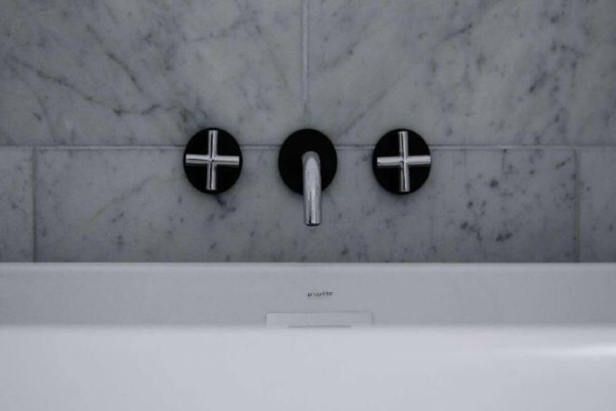 Bathroom | Designer toiletries, hair dryer, bathrobes, slippers