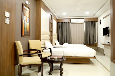 1 habitación y ropa de cama de alta calidad