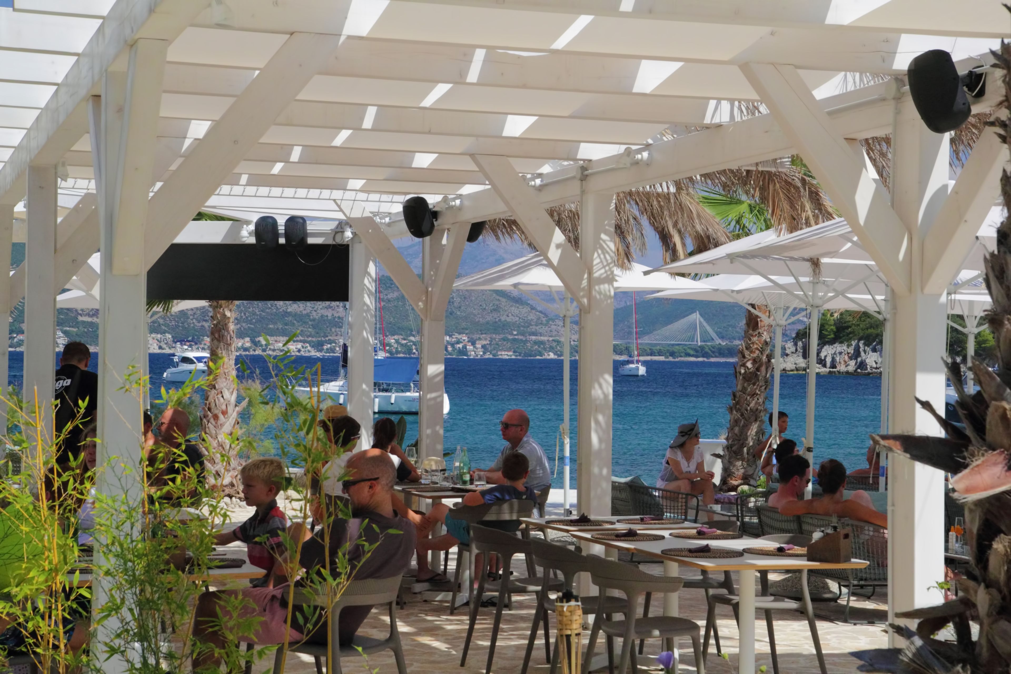Área para banquetes al aire libre
