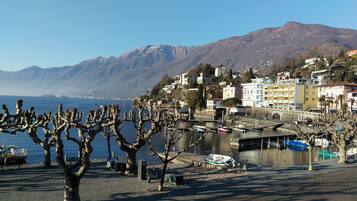 Útsýni frá gististað