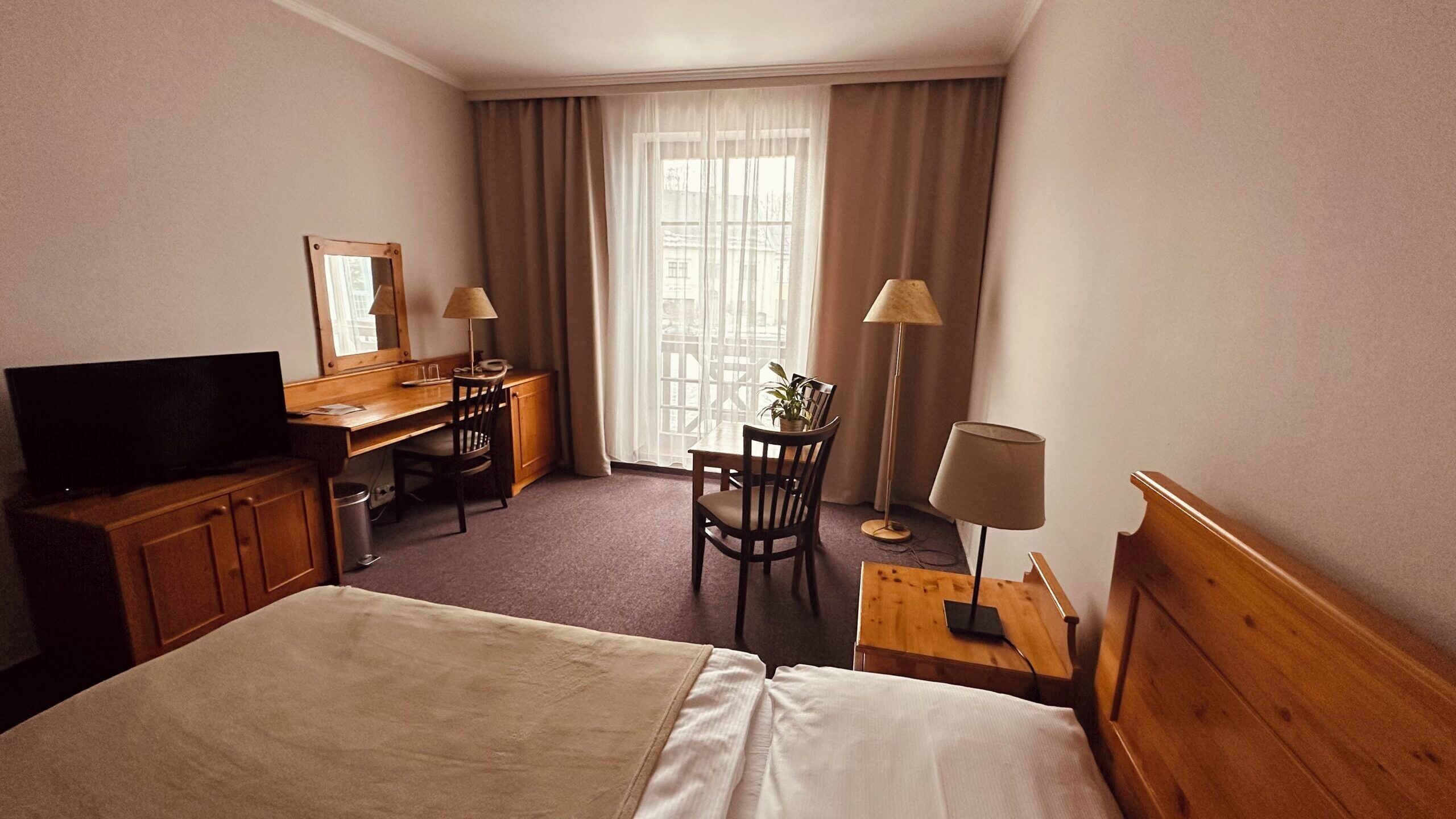 Desk, iron/ironing board, free WiFi, bed sheets