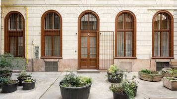 Fassade der Unterkunft