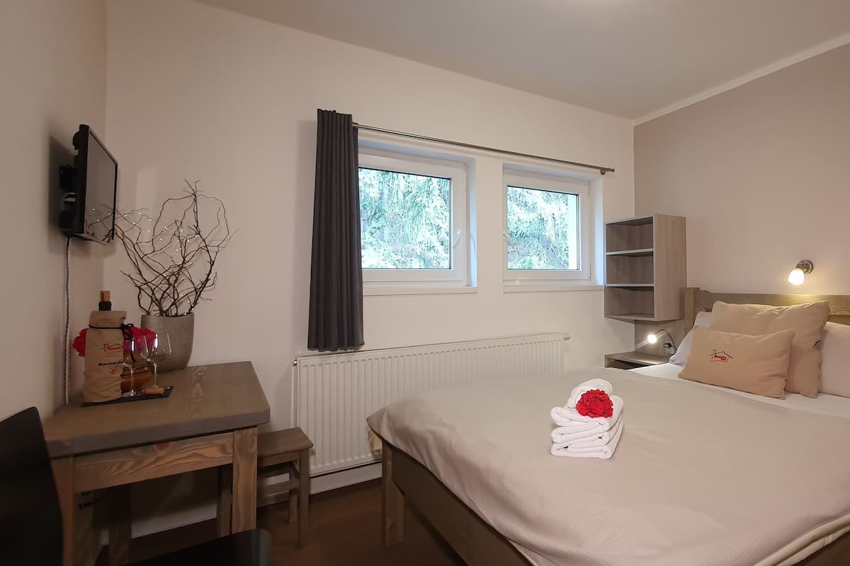 Classic-Doppelzimmer | Select-Comfort-Betten, Schreibtisch, Verdunkelungsvorhänge