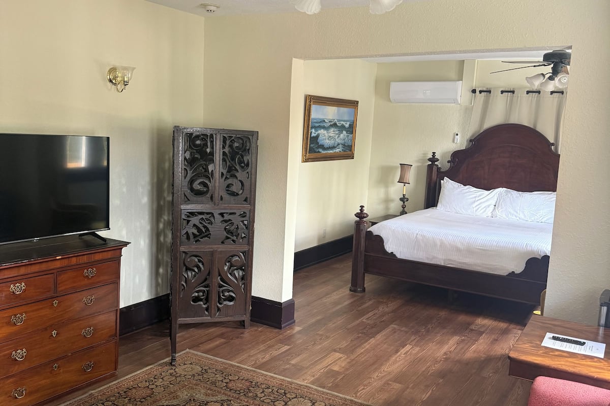 210 Luxury Suite, Non Smoking | Premium bedding, pillowtop beds, iron/ironing board, WiFi (free)