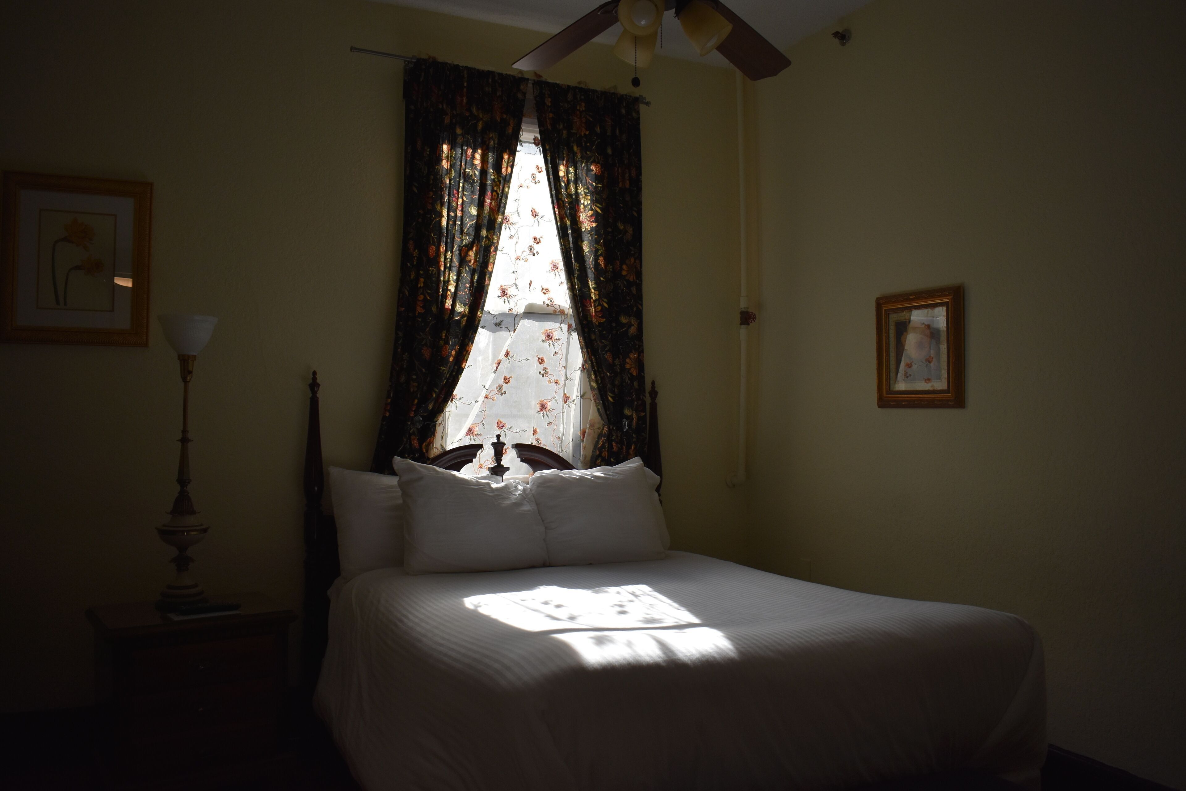 Premium bedding, pillowtop beds, individually decorated