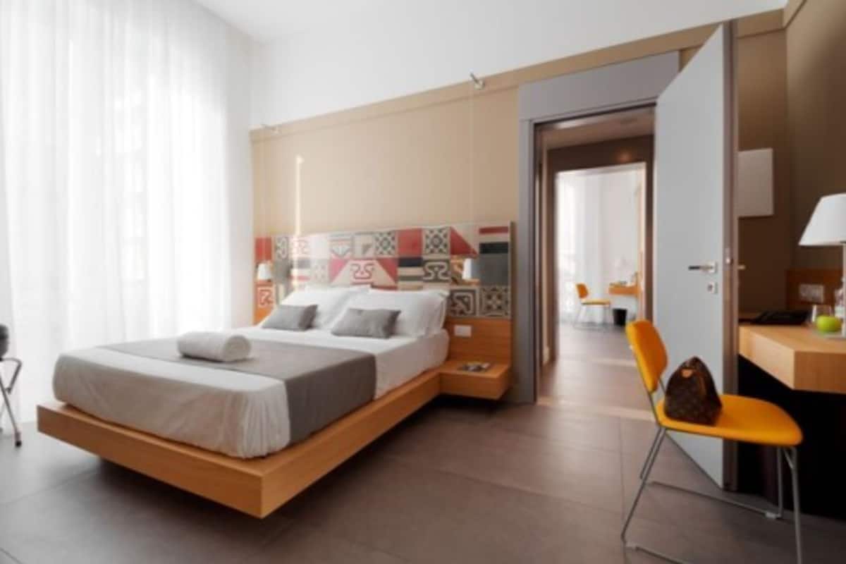 Literie de qualité supérieure, couette en duvet d'oie, minibar