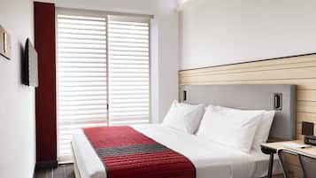 In-room safe, desk, blackout drapes, soundproofing