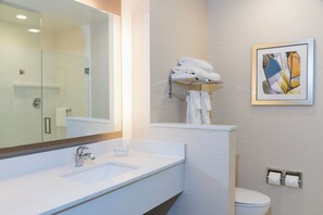Hair dryer, towels - Fairfield Inn & Suites by Marriott Indianapolis Fishers (Indianapolis)