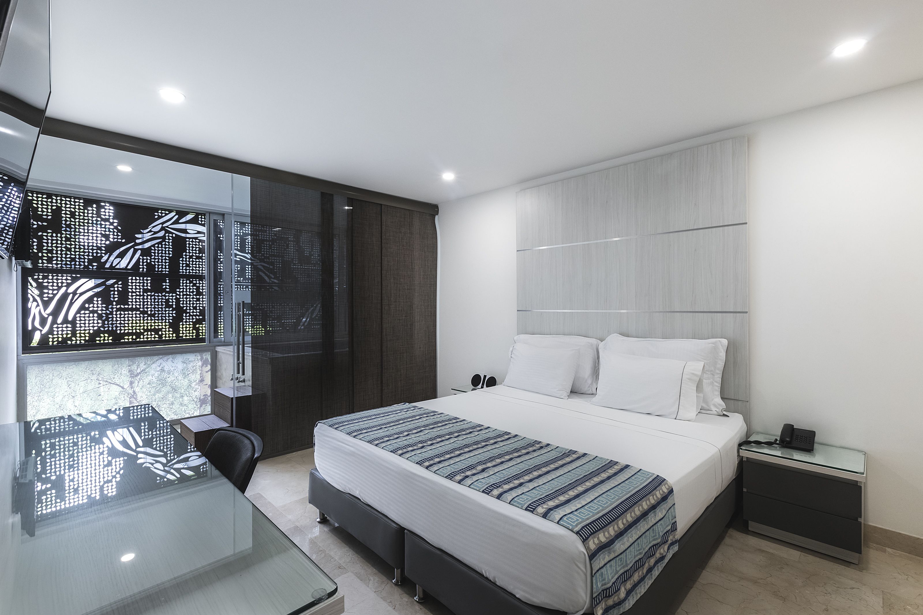 Superior Double Room, City View | Minibar, in-room safe, desk, laptop workspace