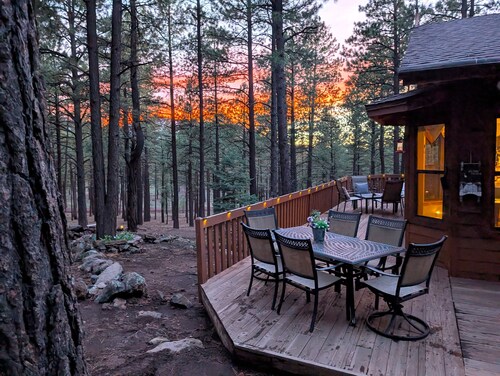 Luxury Secluded 4BR Cabin in Pines on 3 acres - Flagstaff/ Grand Canyon