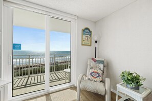 Interior - Oceanfront 2BR Condo On the Beach with Onsite Management, 207 (Indian Harbour Beach)