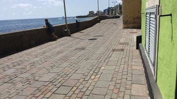 Blick von der Unterkunft